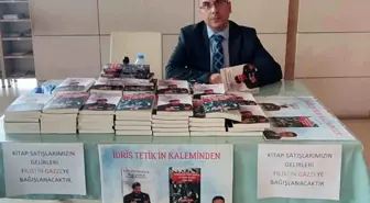 Yazar İdris Tetik Kitaplarının Gelirini Gazze'ye Bağışlayacak
