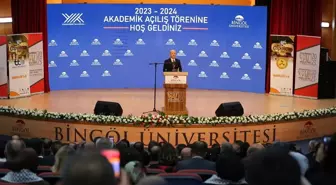 YÖK Başkanı Özvar, Bingöl Üniversitesi Akademik Yıl Açılış Töreni'nde konuştu Açıklaması