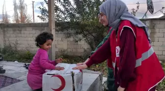 Kızılay Ağrı Şubesi İhtiyaç Sahiplerine Yardım Faaliyetlerini Sürdürüyor