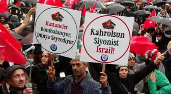 Isparta Belediyesi Filistin'e Destek Yürüyüşü Düzenledi