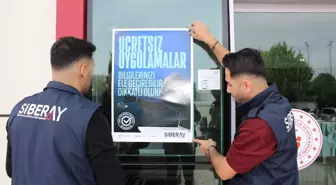 Samsun'da Siberay ekipleri yasadışı bahis hakkında vatandaşları uyardı