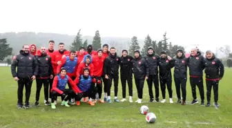 Ümit Milli Futbol Takımı Norveç maçı hazırlıklarına başladı