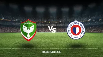 Amedspor - Fethiyespor maçı ne zaman? Amedspor - Fethiyespor maçı hangi kanalda, saat kaçta?