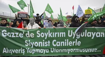 Gazze Dayanışma Platformu İsrail'le Ticaret Yapan Şirketleri Protesto Etti