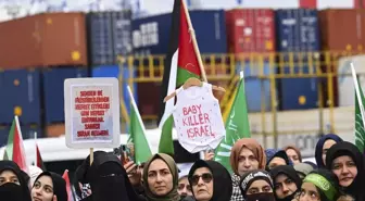 Gazze Dayanışma Platformu İsrail'le Ticaret Yapan Şirketleri Protesto Etti