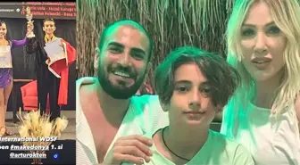 Seda Sayan'ın Cici Oğlu Artur Ökten Dans Yarışmasında Birinci Oldu
