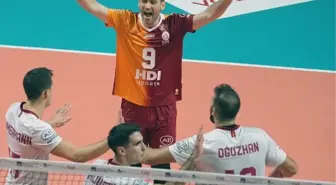 Galatasaray HDI Sigorta, TÜRŞAD'ı 3-0 mağlup etti