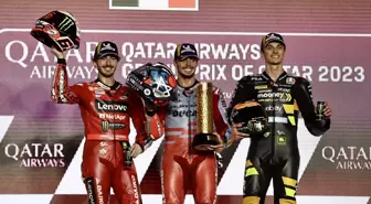 MotoGP Dünya Şampiyonası'nda Fabio Di Giannantonio Katar Grand Prix'sinde birinci oldu