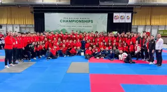 Türkiye Karate Takımı Balkan Şampiyonası'nda Şampiyon Oldu