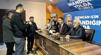 AK Parti Erzincan İl Başkanı Mehmet Cavit Şireci, yerel seçimlere ilişkin bilgilendirmede bulundu