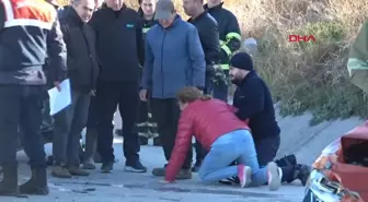 Çanakkale'de kaza: 1 ölü, 1 yaralı
