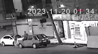 Cinayet anı kamerada