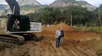 Kemer Göynük Mahallesi'ne Kapalı Pazar Yeri Yapımı Başladı