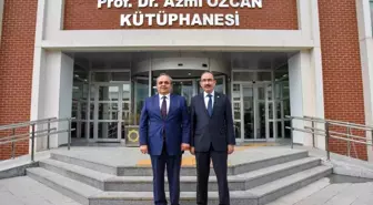 Bilecik Şeyh Edebali Üniversitesi Kütüphane ve Bilgi Merkezi'ne Prof. Dr. Azmi Özcan'ın adı verildi