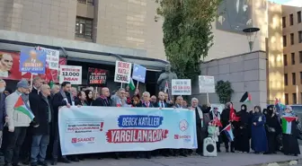 Saadet Partisi İzmir İl Başkanlığı İsrailli Devlet Yöneticileri Hakkında Suç Duyurusunda Bulundu