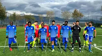 Şahinbey Belediye Ampute Futbol Takımı İlk Maçta Galip Geldi