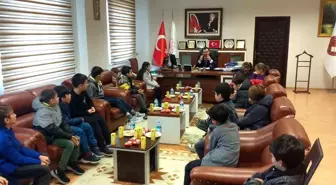 Siirt'te özel bir okul öğrencileri Adliyeyi ziyaret etti