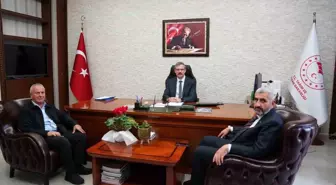 ASKON Adana Şube Başkanı, İl Tarım ve Orman Müdürü ile görüştü