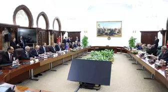 Cumhurbaşkanı Erdoğan, Cezayirli mevkidaşı Tebbun ile heyetlerarası görüşmeye katıldı