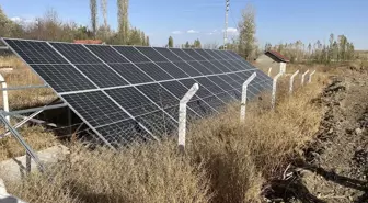 Yozgat'ta köylerde güneş enerjisi ile tasarruf sağlandı