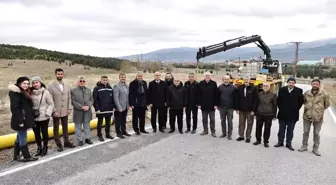 Kütahya Belediye Başkanı Seyitömer Beldesini Doğalgazla Buluşturuyor