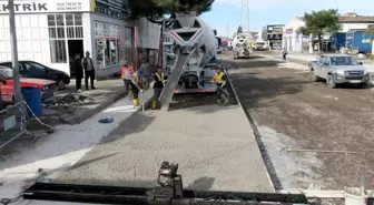 Samsun'da Sanayi Bölgelerine Beton Yol Uygulamaları