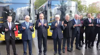 Siirt Belediyesi 4 yeni otobüsü hizmete aldı