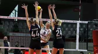 Fenerbahçe Sultanlar Ligi'nde Sarıyer Belediyespor'u 3-0 mağlup etti