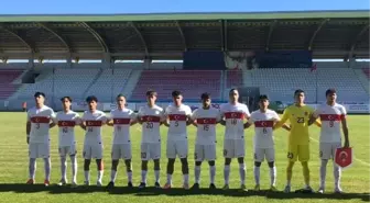 U17 Milli Futbol Takımı Almanya'ya 4-3 mağlup oldu