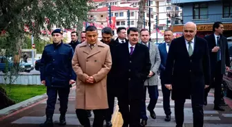 Ankara Valisi Vasip Şahin Kızılcahamam'da ziyaretlerde bulundu