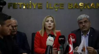 AK Parti MKYK Üyesi Yelda Erol Gökcan Fethiye'de Partililerle Buluştu