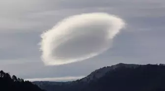 Antalya semalarında mercek bulutu oluştu