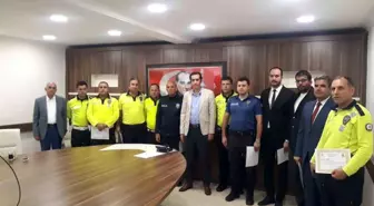 Mersin'de polis memurlarına başarı belgesi