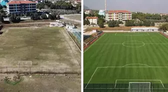 Başkarcı Futbol Sahası Yenilendi