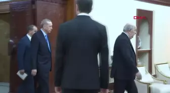 Erdoğan, Cezayir Cumhurbaşkanı Tebbun ile bir araya geldi