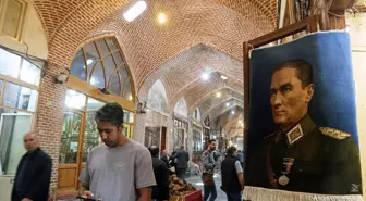 İranlı Türk esnaf, Atatürk portresini ipek halıya işledi