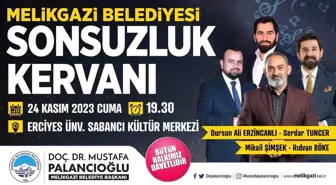 Melikgazi Belediyesi 'Sonsuzluk Kervanı' adlı şiir ve müzik programı düzenliyor