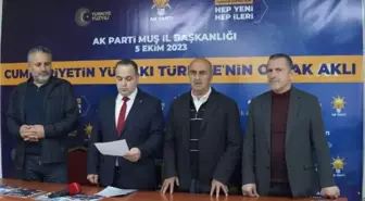 Adnan Taylan, Muş Belediye Başkanlığı için AK Parti'den aday adayı oldu