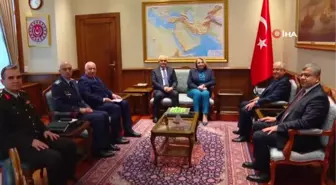 Bakan Güler Bulgaristan ve Romanya Savunma Bakanı Yardımcılarını kabul etti