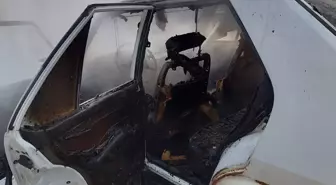 Burdur'da seyir halindeki otomobilde çıkan yangın söndürüldü