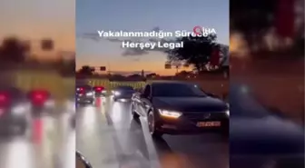 Çakarlı araçla trafiğe çıkan şahıslara 67.296 TL ceza kesildi