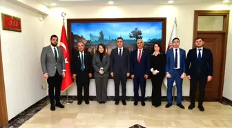 DATÜB Genel Sekreteri Fuat Uçar, Ardahan Valisi Hayrettin Çiçek'i ziyaret etti