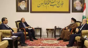 Dünya ateşkesi beklerken Lübnan'da kritik zirve! Hizbullah lideriyle görüşen İranlı bakan resti çekti