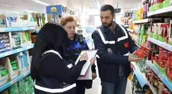 Hendek'teki Zincir Marketlerde Denetim Yapıldı