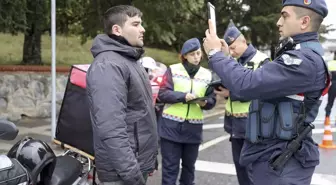 İstanbul'da Motosiklet Sürücülerine Denetim