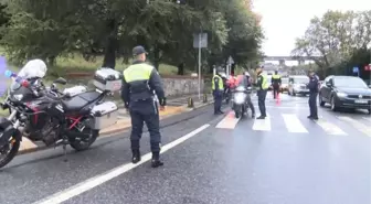 Sarıyer'de Motosiklet Sürücülerine Denetim