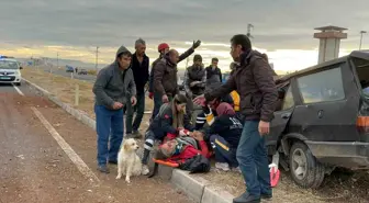 Aksaray'da Otomobil Kazası: 1 Ölü, 1 Yaralı