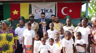 TİKA, Kamerun'da tarım aletleri ve fide desteği sağladı