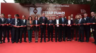 13. Antalya Kitap Fuarı Kapılarını Açtı