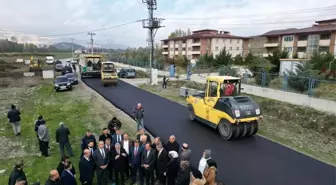 Çorum Belediyesi, ilçelere verdiği asfalt sözünü yerine getirdi
